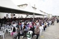Entrega de 320 apartamentos do Conjunto Residencial Engenheira Rubia Kaiser A - Fotografo: Jaksson Zanco - Data: 03/07/2014