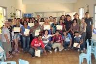 Adolescentes e adultos receberam o certificado de conclusão do curso de Inclusão Digital da Secretaria de Assistência Social e parcerias - Fotografo: José Carlos Forner - Data: 18/12/2011
