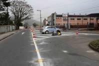 Mudança de trânsito no Irirriú rua Presidente Heuze - Fotografo: Rogerio da Silva - Data: 04/07/2014
