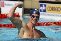 Daniel Orzechowski bate recorde Sul-Americano no Troféu Maria Lenk. - Fotografo: Divulgação - FELEJ - Data: 25/04/2012