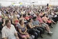 A9ª edição da Feira do Livro está está sendo um sucesso de público. As fotos comprovam isso. - Fotografo: Mauro Artur Schlieck - Data: 14/04/2012