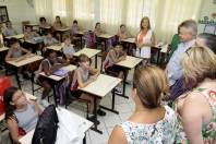 Início do ano letivo na rede municipal de ensino - Fotografo: Jaksson Zanco - Data: 18/02/2013
