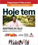 O cantor e escritor Martinho da Vila está em Joinville na noite desta sexta-feira (13/4) e fará o lançamento de seu livro A Prosa e o Verso, na 9ª Feira do Livro. - Fotografo: Divulgação Secom - Data: 13/04/2012