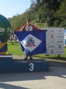 Vinicius Rocker disputa a fase final dos Jogos Escolares de Santa Catarina, em São Miguel do Oeste - Fotografo: Divulgação - Data: 07/10/2015