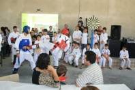 Crianças e adolescentes praticam Taekwondo no  projeto Jovem Vencedor, em parceria da UBS do Jardim Paraíso e Felej - Fotografo: Divulgação - Data: 18/07/2013
