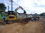 A rua Matos Costa, localizada no bairro Comasa, teve a drenagem concluída no início dessa semana. O objetivo é combater enchentes e alagamentos na região, no trecho que compreende da rua Praia Grande até a Baltazar Buschle. - Fotografo: Divulgação - Data: 25/07/2012
