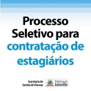 Banner processo seletivo estagiários 2015 - Fotografo: Secom - Data: 16/03/2015