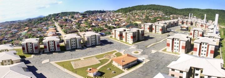 A Prefeitura de Joinville, por meio da Secretaria de Habitação, entrega nesta quinta-feira (21/3) o Residencial Trentino I. - Fotografo: Mauro Artur Schlieck - Data: 20/03/2012