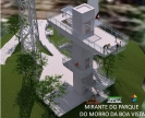 Finalizada a primeira etapa de implantação do parque do Morro da Boa Vista, a Prefeitura abrirá dois processos licitatórios. Na primeira semana de julho será lançada a licitação da revitalização do Zoobotânico e, em agosto, será licitada a construção do novo Mirante (imagem). - Fotografo: Divulgação Ippuj - Data: 04/07/2012