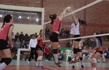Voleibol Feminino competindo nos 27º Joguinhos Abertos em Caçador - Fotografo: Phelippe José da Silva - Data: 29/07/2014