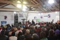 Cerca de 120 pessoas participaram no Encontro da Mulher Rural, nesta sexta-feira (20/7), na Sociedade Rio da Prata. Uma das atividades foi a palestra com a parapsicóloga Irma Helmann sobre autoestima - Fotografo: Agobar Gonçalves Filho - Data: 20/07/2012
