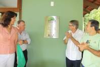 O prefeito Carlito Merss, acompanhado da presidente da Fundema, Maria Raquel Migliorini de Mattos, do vice-prefeito, Ingo Butzke, e do diretor-presidente do IPPUJ, Vladimir Tavares Constante, entregou na manhã deste sábado (15/12) as obras de revitalização do Parque Morro do Finder - Fotografo: Mauro Artur Schlieck - Data: 15/12/2012