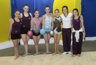 Equipe de ginástica ritmica da Felej Competindo nos 54º  Jasc em Itajai. - Fotografo: Phelippe José da Silva - Data: 24/11/2014