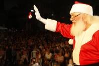 Imagens da abertura do Natal dos Sonhos 2012 e chegada do Papai Noel na Praça Dario Salles nesta quarta-feira (21/11) - Fotografo: Kátia Nascimento - Data: 21/11/2012