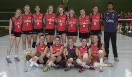 Equipe de Volei Feminina competindo nos Jogos Regionais de Canoinhas - Fotografo: Phelippe José - Data: 17/10/2015