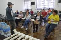 Curso de hidroponia na Fundação 25 de Julho - Fotografo: Adilson Girardi - Data: 31/08/2015