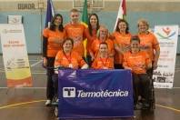A equipe de bocha paralímpica Cepe/Termotécnica - Fotografo: Divulgação/Daniel Tornett - Data: 01/06/2015