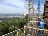 Obras do mirante do Morro da Boa Vista estão na fase de montagem da plataforma - novembro 2014 - Fotografo: Vanio Kuntzke / Especial / Secom - Data: 13/11/2014