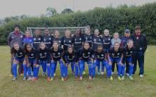 Futebol feminino competindo nos 27º joguinhos Abertos de SC em Caçador - Fotografo: Phelippe José da Silva - Data: 27/07/2014