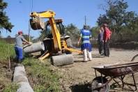 Obras no bairro Morro do Meio - Fotografo: Rogerio da Silva - Data: 14/06/2013