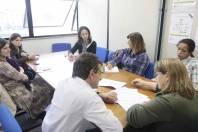 Equipe de técnicos da Prefeitura de Caxias do Sul (RS) veio a Joinville para obter mais informações sobre como funciona o Sistema de Informações Municipais Georreferenciadas, o SIMGeo. - Fotografo: Agobar Gonçalves Filho - Data: 28/06/2012