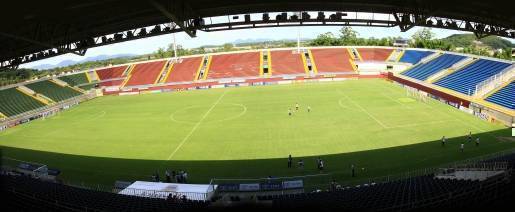 Arena remodelada para a estreia do JEC no Catarinense 2012 - Fotografo: Mauro Artur Schlieck - Data: 20/01/2012