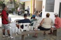 Centro de Referência Especializado para População em Situação de Rua (Centro POP) promove ação de Páscoa para moradores de rua - Fotografo: Rogerio da Silva - Data: 02/04/2015