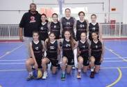 Basquete Feminino nos 27º Joguinhos Abertos Etapa Leste\Norte em Jaraguá do Sul. - Fotografo: Phelippe José - Data: 28/06/2014