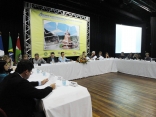 Colegiado de gestores da saúde aprova divisão do Estado em Regiões de Saúde durante o primeiro dia de trabalho do 52° Encontro de Secretarias Municipais de Saúde de Santa Catarina, iniciado nesta quinta-feira (30/8), no Teatro Juarez Machado - Fotografo: Divulgação Saúde - Data: 30/08/2012