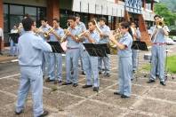 FEIRA DO LIVRO: Concerto especial comemora os 8 anos da Banda do Corpo de Bombeiros  - Fotografo: Mauro Artur Schlieck - Arquivo SECOM - Data: 18/04/2012