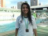 Nadadora Tamiris Hintz conquista 2º lugar no ranking nacional dos 100 metros costas - Fotografo: Divulgação - Data: 11/11/2013