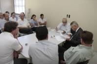 Equipe da Prefeitura Municipal faz visita ao Hospital Bethesda - Fotografo: Jaksson Zanco - Data: 18/01/2013