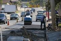 Pavimentação no trecho em obras na rua Florianópolis - Fotografo: Rogerio da Silva - Data: 29/05/2014