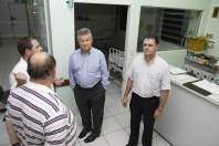 Prefeito Udo Döhler, Secretário de Saúde Armando Pereira e Secretário Chefe de Gabinete Bráulio Barbosa visitaram o PA Norte - Fotografo: Jaksson Zanco - Data: 08/01/2013