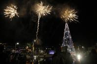Imagens da abertura do Natal dos Sonhos 2012 e chegada do Papai Noel na Praça Dario Salles nesta quarta-feira (21/11) - Fotografo: Kátia Nascimento - Data: 21/11/2012