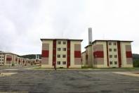 A Secretaria de Habitação e a Caixa Econômica Federal promovem neste sábado e domingo (11 e 12/2), no Ginásio Ivan Rodrigues, o sorteio de localização dos apartamentos aos mutuários do Residencial Trentino, localizado na rua Juliano Busarello, na zona Sul.  - Fotografo: Mauro Artur Schlieck / Secom - Data: 09/02/2012