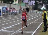 Atletismo feminino de Jlle vence prova revesamento 4 x 100 nos 27º Joguinhos Abertos em Caçador - Fotografo: Phelippe José da Silva - Data: 31/07/2014