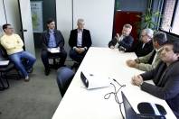 Reunião com diretoria da Fetrancesc - Federação das Empresas de Transportes de Cargas e Logísiticas de Santa Catarina - Fotografo: Jaksson Zanco - Data: 20/09/2013