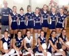 A equipe de vôlei feminino da Fundação de Esportes, Lazer e Eventos de Joinville participa nesta sexta-feira (30/3), em Florianópolis, do Campeonato Estadual Infanto Juvenil de Volei Feminino.   - Fotografo: Divulgação/FELEJ - Data: 29/03/2012
