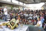 A comunidade do bairro região de cobertura da Secretaria Regional do Jardim Paraíso recebeu neste sábado (10/12) a programação do Natal dos Sonhos. O valores cristãos e o nascimento do menino Jesus não foram esquecidos.  - Fotografo: Mauro Artur Schlieck - Data: 10/12/2011