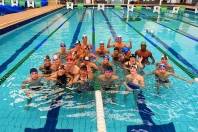 As piscinas do complexo esportivo da Univille receberam neste sábado (12/05) o 1º Desafio Paralímpico, organizado pelo Departamento de Paradesporto da Fundação de Esportes, Lazer e Eventos de Joinville (Felej). - Fotografo: Divulgação - FELEJ - Data: 14/05/2012