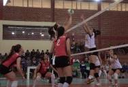 Voleibol Feminino competindo nos 27º Joguinhos Abertos em Caçador - Fotografo: Phelippe José da Silva - Data: 29/07/2014