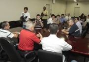 Em entrevista coletiva à imprensa, o prefeito Udo Döhler confirmou a desistência de Joinville de sediar os Jogos Abertos de Santa Catarina (JASC) - Fotografo: Jaksson Zanco - Data: 12/02/2013