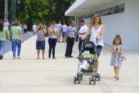 Famílias inteiras compareceram para conhecer as instalações do Parque da Cidade - Fotografo: Mauro Artur Schlieck - Data: 06/11/2011