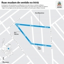 Ruas mudam de sentido no bairro Iririú - Dezembro 2014 - Fotografo: Arte Secom - Data: 04/12/2014