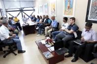 Reunião sobre tranporte de cargas perigosas na Serra Dona Francisca - Fotografo: Rogerio da Silva - Data: 09/02/2015