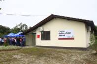 O Centro de Bem-Estar Animal foi entregue oficialmente para a comunidade neste sábado (28/4) , no bairro Vila Nova. Atende cães e gatos vítimas de maus tratos. - Fotografo: Kátia Nascimento - Data: 28/04/2012