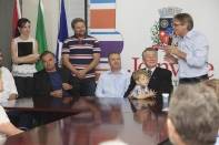 Eni Voltolini é o novo presidentre da Fundação Municipal do Meio Ambiente (FUNDEMA). A posse aconteceu na manhã desta terça-feira (03/01). - Fotografo: Kátia Nascimento - Data: 03/01/2012
