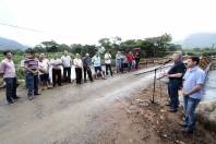 Inauguração da Ponte sobre o Rio Cubatão na Estrada do Pico - Fotografo: Rogerio da Silva - Data: 19/12/2013