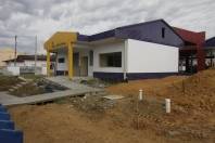 Obra de construção do Cei Zilda Arns Neumann no Parque Guarani. - Fotografo: Phelippe José - Data: 13/07/2015